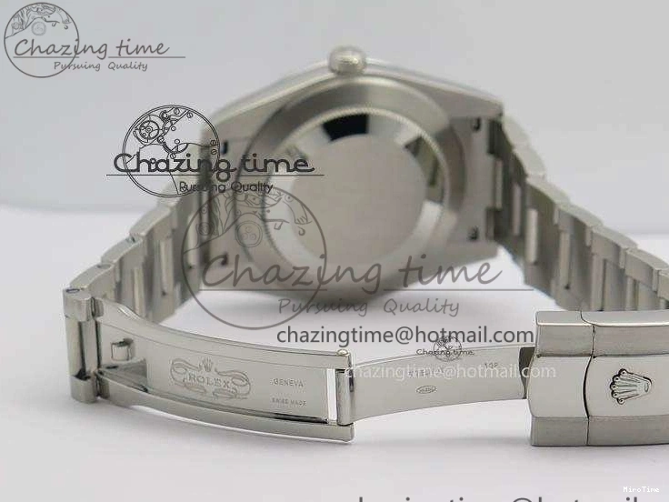 MiroTime 0520 FlexibleFit DateJust 41mm 126334 Noob 1:1 Best Edition Fluted Bezel Blue Diam Dial On SS Oyster Bracelet A 3583